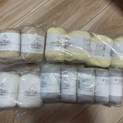 Newコットンベビー　毛糸まとめ売り