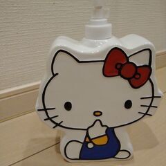 ハローキティ陶器シャンプーボトルの画像