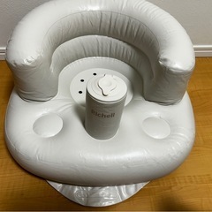 リッチェル ふかふか ベビーチェアK ベージュ 抗菌仕様 7カ月~2才頃までの画像