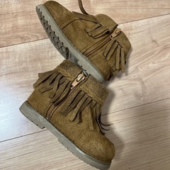 秋ブーツ　14.0㌢の画像