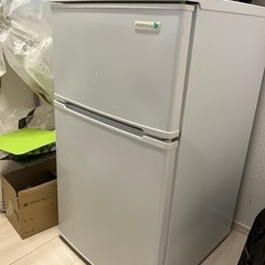 9月1日迄　美品　冷蔵庫90リットル