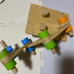 DIY 大工　おもちゃ　消防車付きの画像