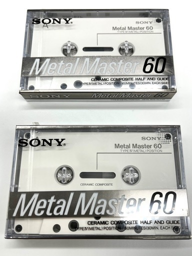 SONY メタルマスターテープ 60分2本
