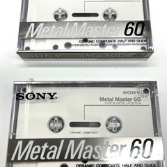 SONY メタルマスターテープ 60分2本