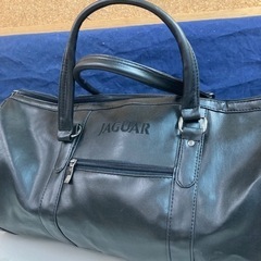 ジャガー　スポーツバック　ボストンバッグ　ブラック　ゴルフ　レザ...
