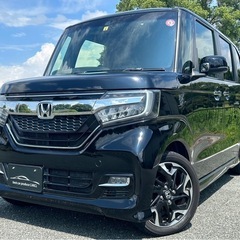 コミコミ🚘車検丸2年付！N-BOXカスタムGLターボホンダセンシ...