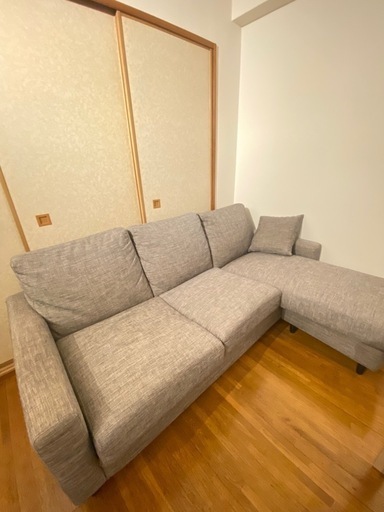 【良品】ニトリ 3人掛けソファ