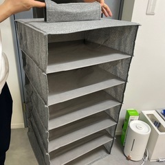 吊り下げ式収納の画像