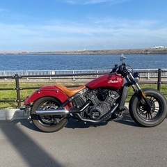 インディアンスカウト用　音量可変マフラーの画像