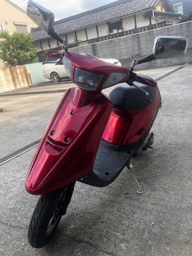 原付！メットインジョグです。