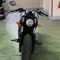 インディアンスカウト用　
ワンオフハンドルバーの画像