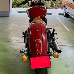 インディアンスカウト用　
ワンオフハンドルバーの画像