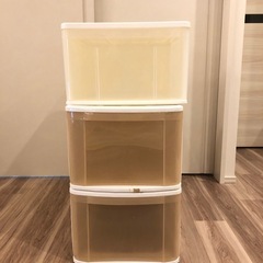 衣装ケース　3点set（大2 中1 ）