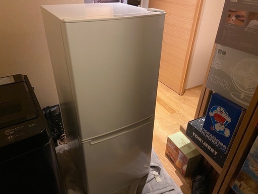 良品 ニトリ NITORI 106L 2ドア冷蔵庫 グラシア106 NTR-106 シンプルなホワイトデザイン 冷凍ケース2段式  2018年製 通電 動作確認済み 最終値下げ‼️  早い者勝ち