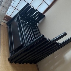 スチール二段ベッド 1mx2m❤️の画像