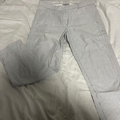 GAP ストライプコットンパンツ