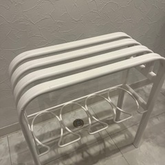 取引中　椅子＋ブーツ立ての画像