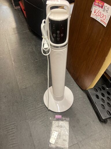 ☆中古￥1,800！bianca　スマートタワーファン　家電　2020年製　【BH103】