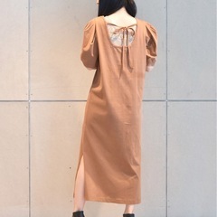 パワショルバックリボンTeeワンピース(320157)の画像