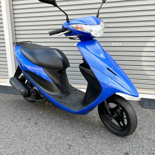 360.アドレスv50 メンテナンス楽々FI車両　千葉県柏市　即日配送、自走引き取りも可能 3099.高年式 現在型アドレスv50 低走行 千葉県柏市 即日配送、