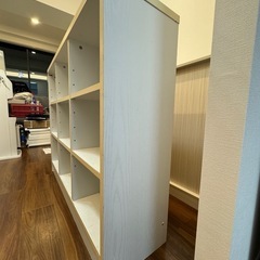 カラーボックス　白　109cm×30cm×90cmの画像