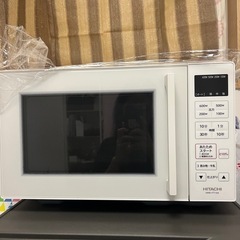 23年製日立フラット電子レンジ