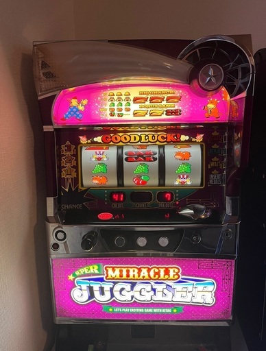 引渡し限定 スーパーミラクルジャグラー スロット実機 ジャグラー