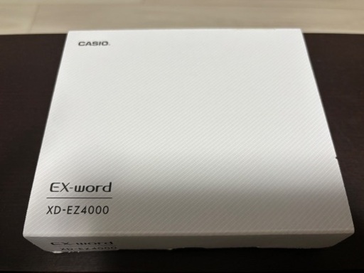 カシオ電子手帳　EX-word    XD-EZ4000 CASIO