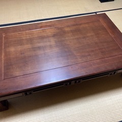 高級座卓　座敷机