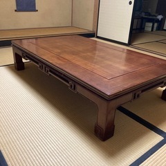 高級座卓　座敷机の画像