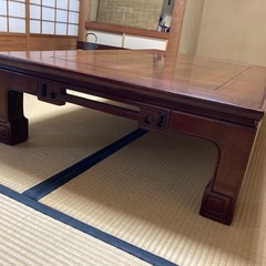 高級座卓　座敷机の画像