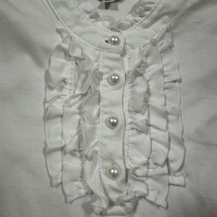 フリルブラウス 130cmの画像