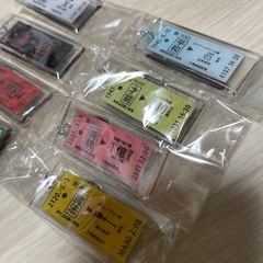 ガチャガチャ　切符　新品の画像