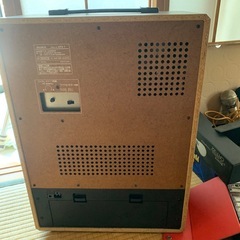 値下げ　本日までSONY ソニー カラオケ機械 KPX-7 マイク3本 カラオケテープ 多数 カラオケ 日本 JAPANESE KARAOKE 歌 昭和レトロ 箱付きの画像