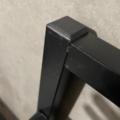 ガラステーブル　学習机の画像