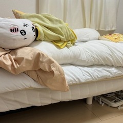 脚付きマットレスベッド シングル