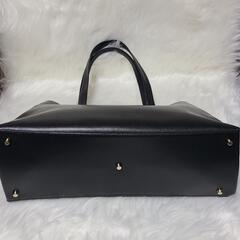 値下げしました！　極美品 FURLA フルラ　レザー  L トートバッグ ターンロック ブラックの画像