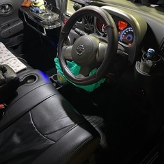 最終価格 車検8年2月まで キューブ 4ナンバー 税金8800円  デイトナホイール ローダウンの画像