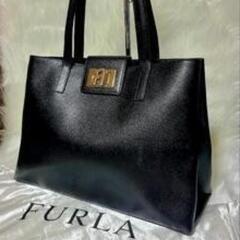 値下げしました！　極美品 FURLA フルラ　レザー  L トー...