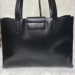 値下げしました！　極美品 FURLA フルラ　レザー  L トートバッグ ターンロック ブラックの画像