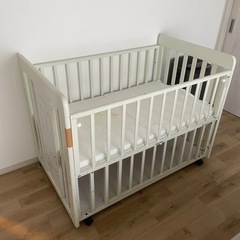 【無料】ベビーベッドお譲りします【中古】
