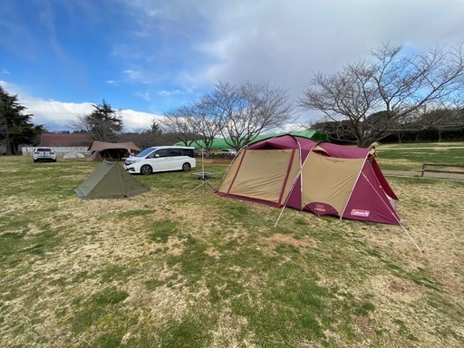 [美品]Coleman  タフスクリーン2ルームハウス  バーガンディ