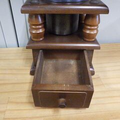 昭和 レトロ アンティーク コーヒーミル メーカー不明の画像
