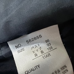 ワンピースとジャケットセットの画像