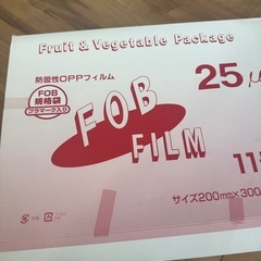 OPP 両面防曇 ボードン袋　#25 11号 4穴 200㎜×300㎜　500枚　野菜袋の画像