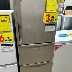 J5168 ★3ヶ月保証付★　HITACHI　ヒタチ　3ドア冷蔵庫　R-27JV　2018年製 265L クリーニング済み