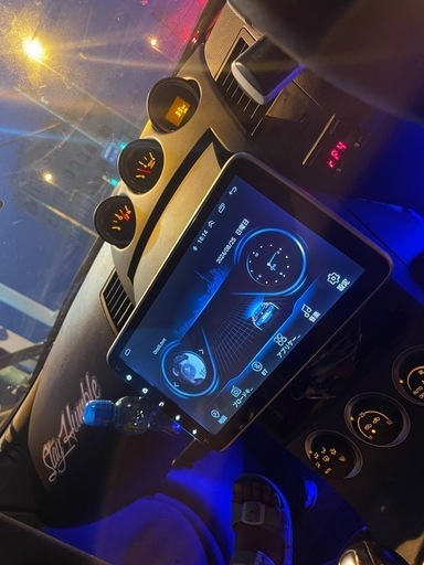 Android 10インチフローティングナビ