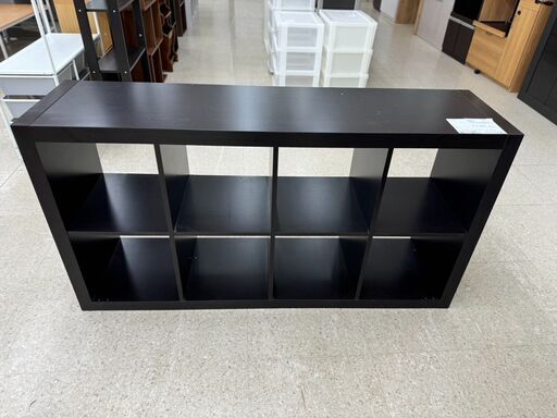 ★ジモティ割あり★  収納棚 ブラウン H79×D39×W149 クリーニング済み TJ8178