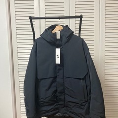 メンズ＋JオーバーサイズハイブリッドダウンパーカーL