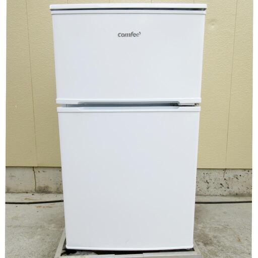 comfee ノンフロン冷凍冷蔵庫 RCT90WH/E